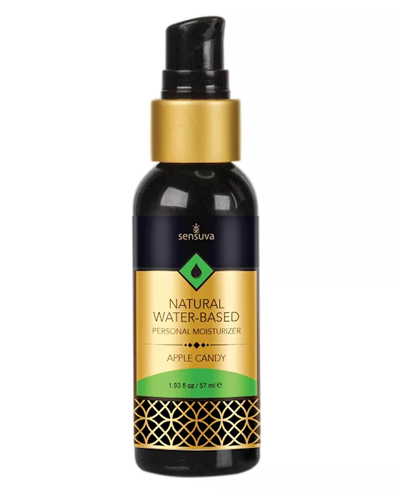 Sensuva Natural Water Based Personal Moisturizer - 1.93 oz Apple Candy