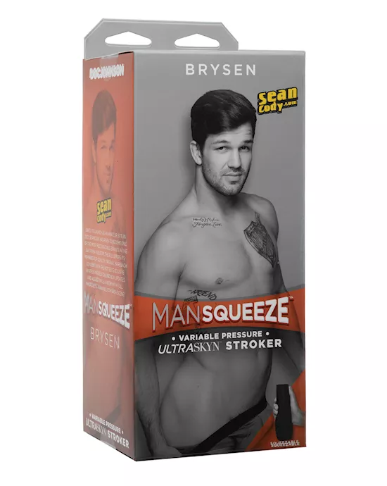 Man Squeeze ULTRASKYN Ass Stroker - Brysen