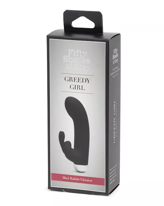Fifty Shades of Grey Greedy Girl Rechargeable Mini Rabbit Vibrator
