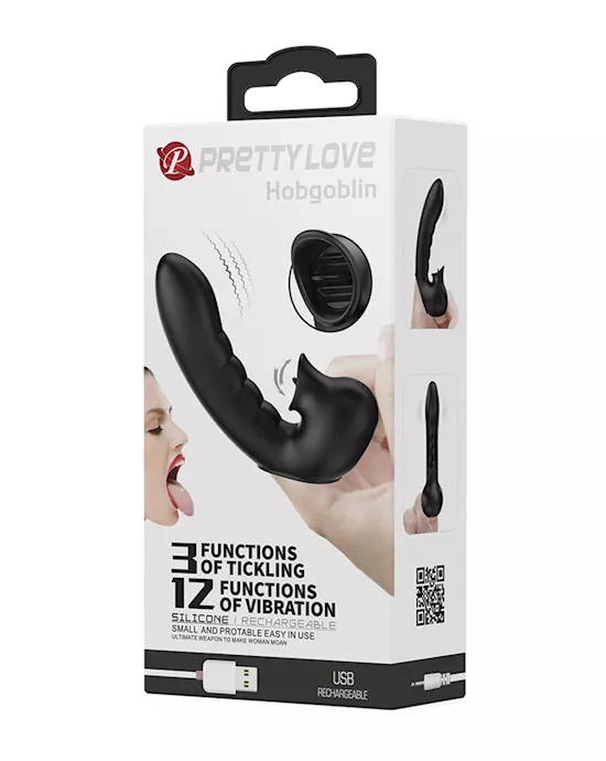 Pretty Love Hobgoblin Sucking Finger Vibe - Black