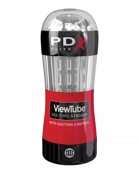 PDX Elite ViewTube See-Thru Stroker