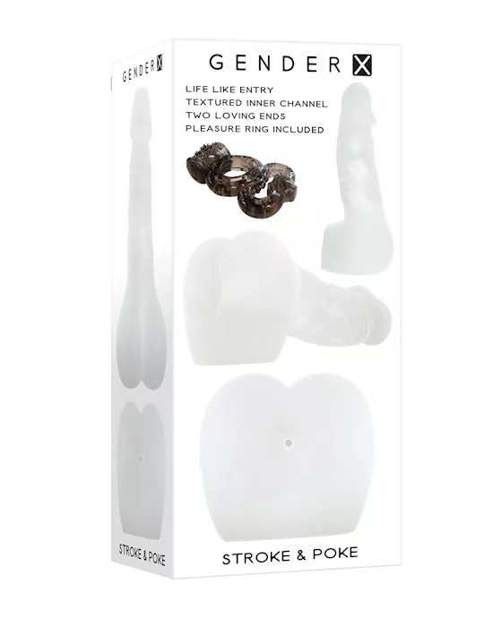 Gender X Stroke & Poke - Clear