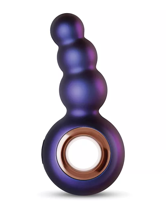 Hueman Outer Space Vibrating Anal Plug - Purple