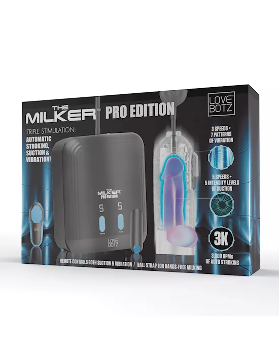 LoveBotz The Milker Pro Edition - Clear