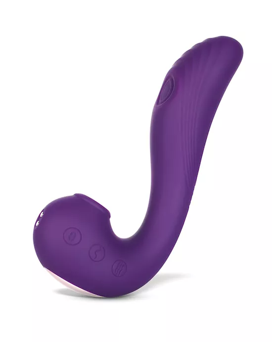 Angel Triple Tease G-Spot Stimulator - 3 Function Purple