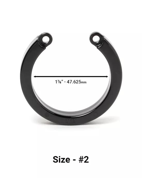 Cock Cage U-Ring #2 - Black