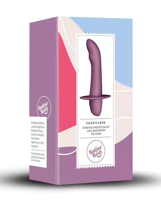 SugarBoo Tickety Boo Vibrating Prostate Bullet - Mauve