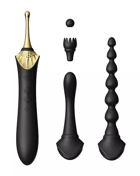 ZALO Bess 2.0 Clitoral Vibrator - Obsidian Black