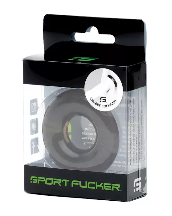 Sport Fucker Chubby Cockring - Smoke
