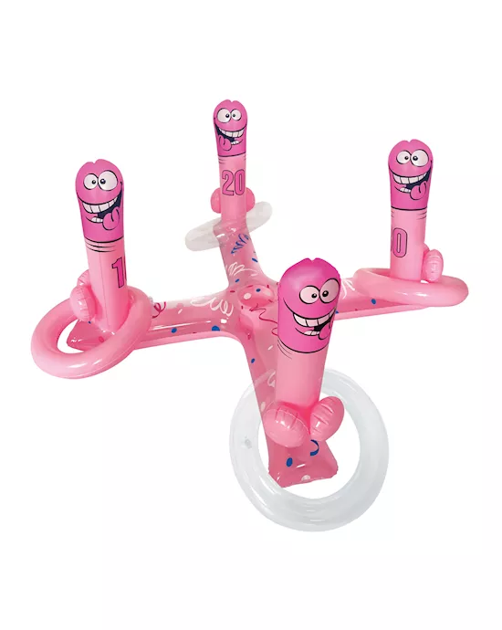 Inflatable Pecker Ring Toss Game