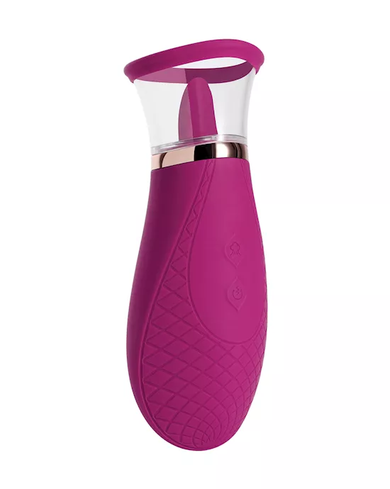 Scioness Sucking and Licking Clitoral Stimulator - Pink