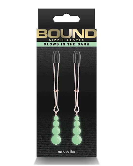 Bound G2 Nipple Clamps - Rose Gold