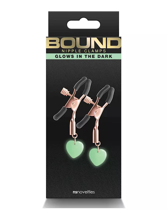 Bound G3 Nipple Clamps - Rose Gold