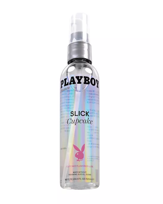 Playboy Pleasure Slick Lubricant -  4 oz Cupcake