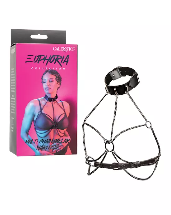 Euphoria Collection Multi Chain Collar Harness