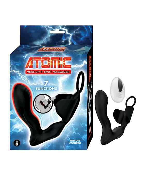 Atomic Heat-up P-Spot Massager - Black