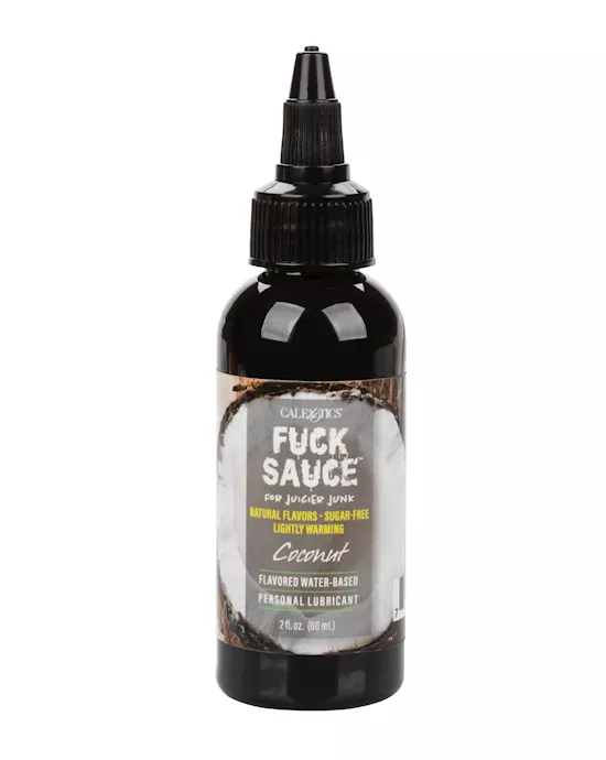 Fuck Sauce Water Based Personal Lubricant - 2 oz Coconut