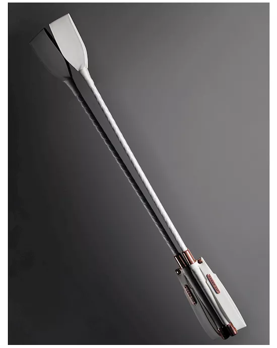 Pleasure Collection Matte Finish Crop - White/Rose Gold