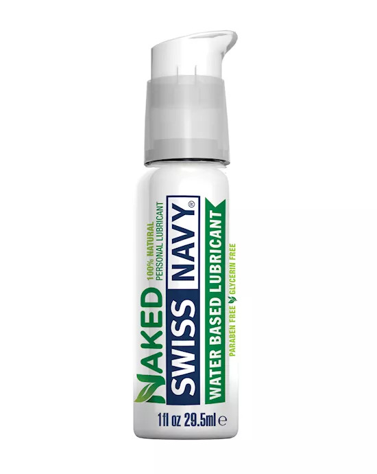 Swiss Navy Naked All Natural Lubricant - 1oz