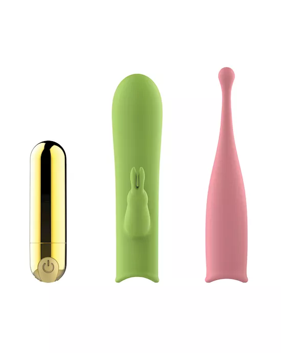 Nobu Nola Interchangeable Bullet Set - 3 Piece Set