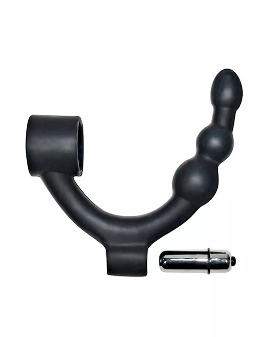 Black Hour Cock Ring and Prostate Vibrator
