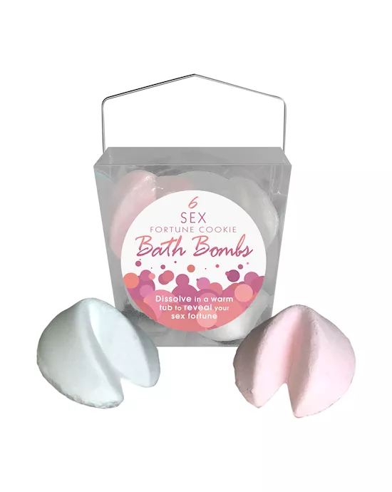 Sex Fortune Cookie Bath Bomb Strawberries & Cream