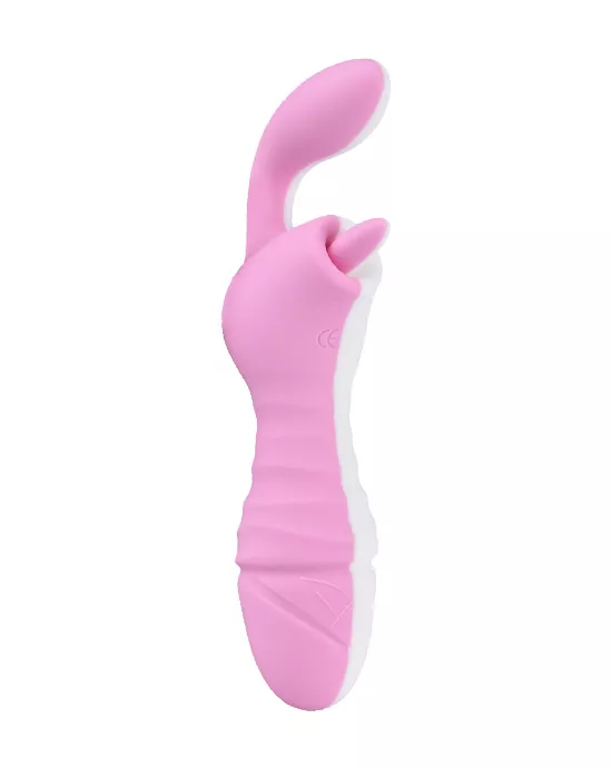 Mischievous Licking Bunny Vibe