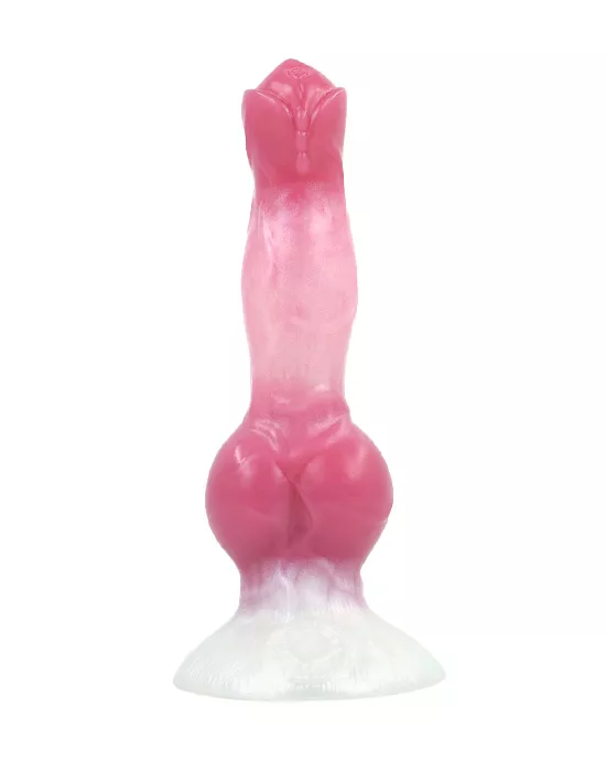 Rosy Dryad Knotted Fantasy Dildo