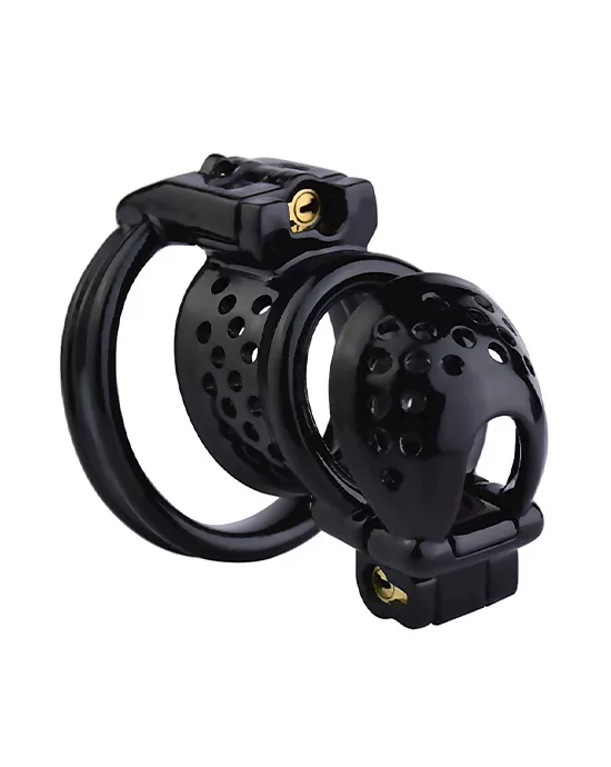 Trapped Chastity Cage