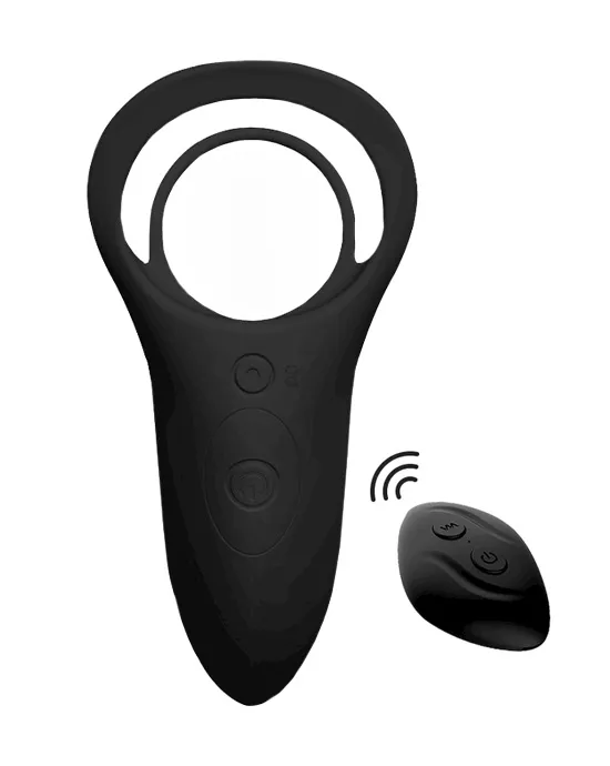 Shining Sun Remote Controlled Vibrating Cock Ring