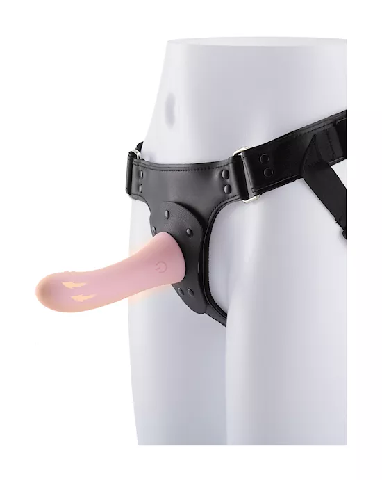 Dancer Heating Vibrating Strap On