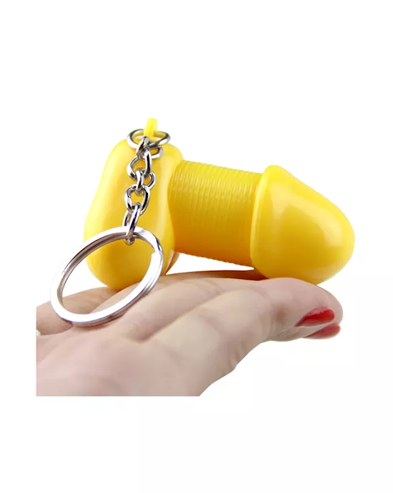 Slinky Cock Key Ring