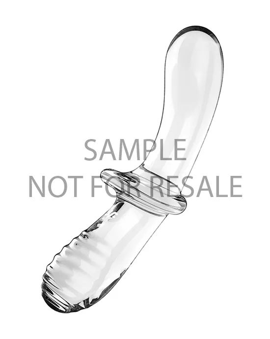 Satisfyer Double Crystal Glass Dildo (Sample)