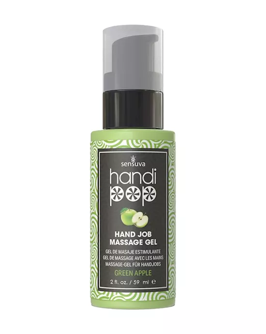 Handipop Green Apple Edible Massage Gel - 59ml