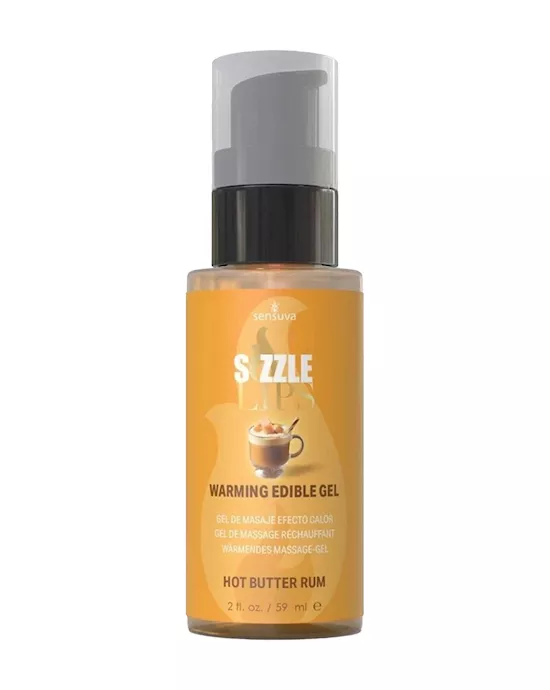 Sizzle Lips Butter Rum Warming Gel - 59ml