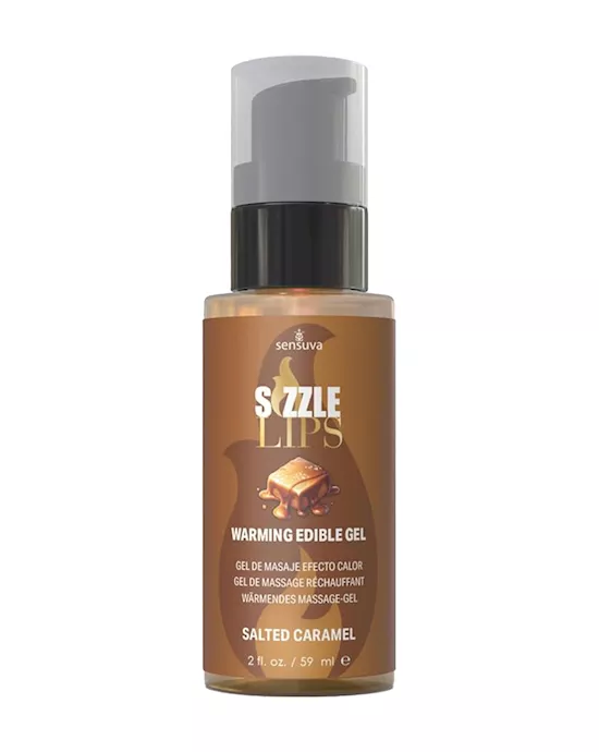 Sizzle Lips Salted Caramel Warming Gel - 59ml