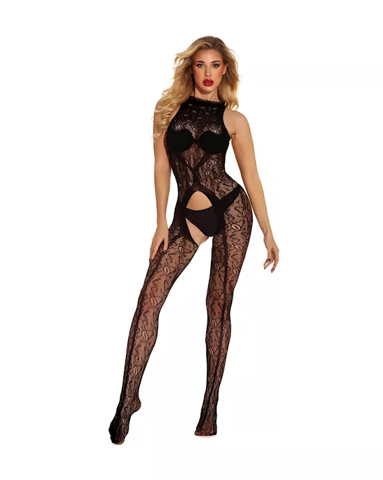 Entice Cat Eye Bodystocking