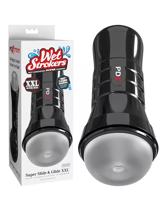 Super Slide And Glide Xxl Wet Stroker