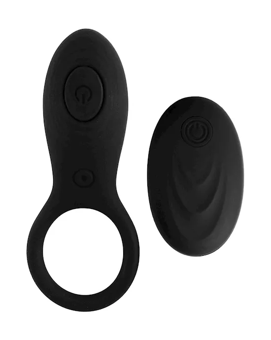 Pleasure Luxury Remote Control Silicone Cock Ring