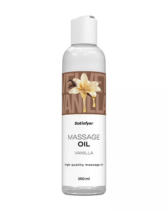 Satisfyer Massage Oil Vanilla 250ml