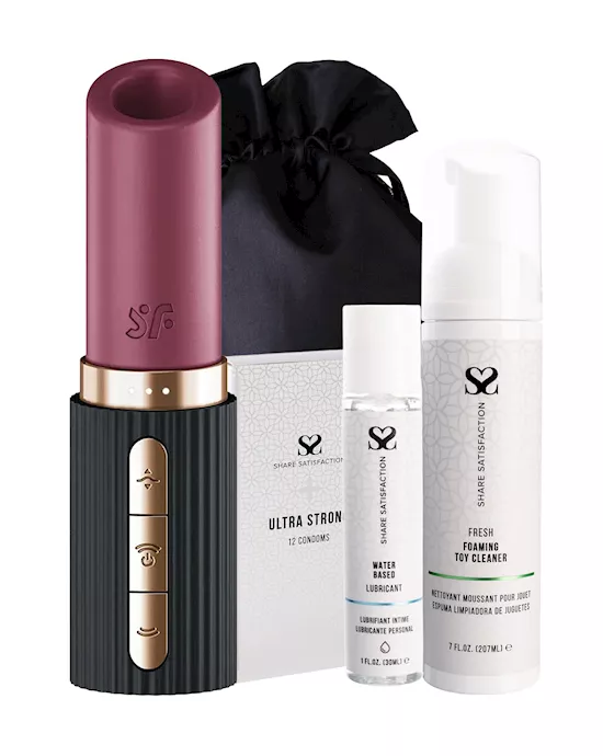 Free Satisfyer Pro 2 Kiss - Essentials Bundle