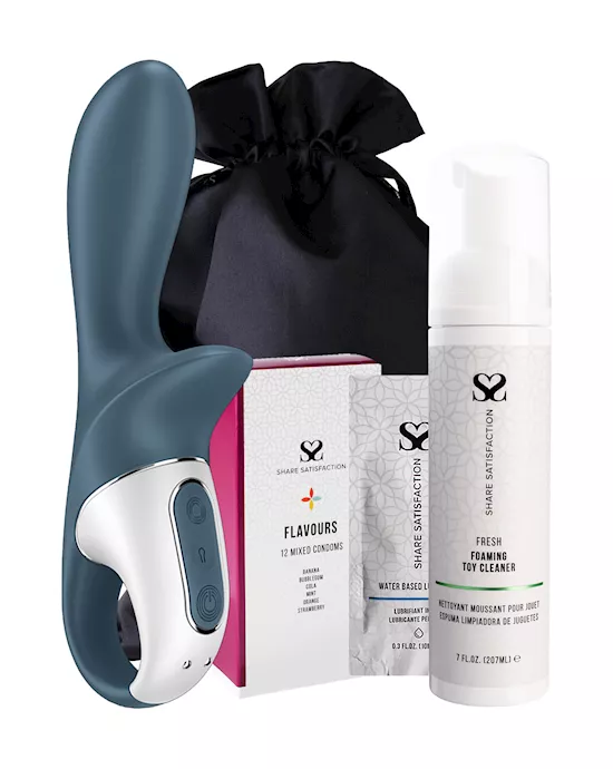 FREE Satisfyer Air Pump Booty 2 - Essentials Bundle