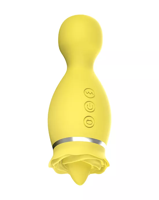 Rosette Licking Wand Vibrator