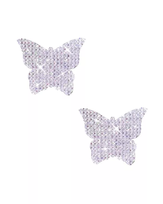 Razzle Dazzle Crystal Butterfly Jewel Sparkle Body Stickers 6pk
