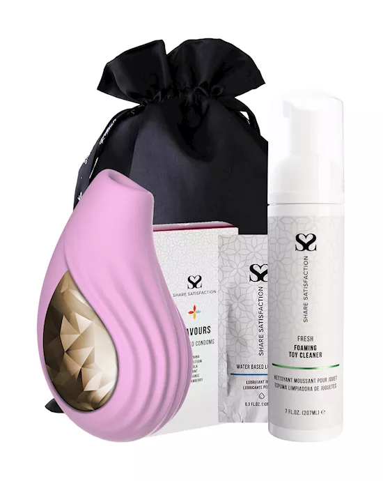 Amore Mermaid Suction Vibrator - Essentials Bundle