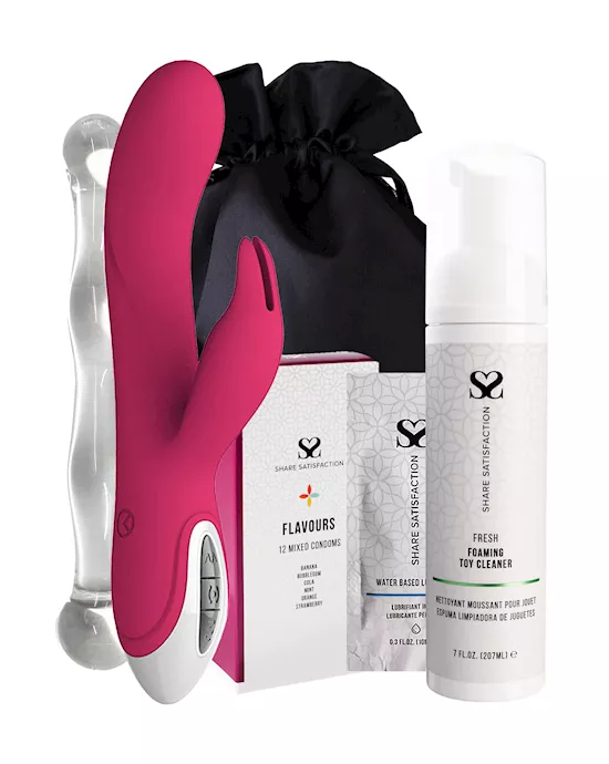 Amore Shapeshifter Rabbit Vibrator - Essentials Bundle