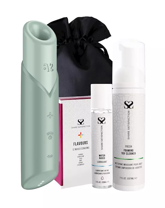 Satisfyer Naughty Kiss - Essentials Bundle