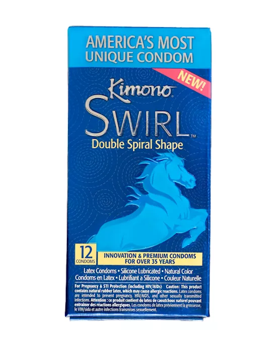 Kimono Swirl Condoms 12pk