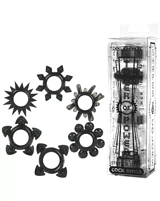 Tower of Power Cock Ring Set