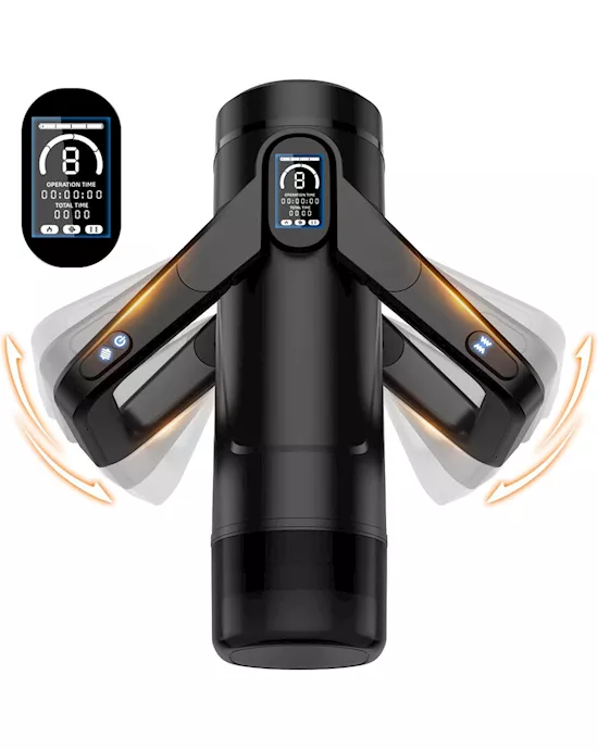 Cyberskin The Wing Thrusting & Massaging Heating Auto Masturbator